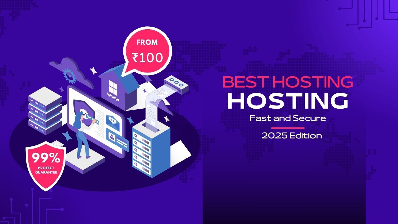 Best Hosting Plans Under ₹100/month in India (2025 Edition): A Creator's Guide